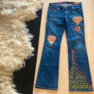 Custom Patch AG jeans